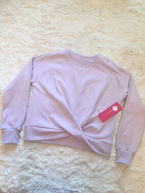 Yogalicious Purple Sweater Small